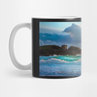 Clachtol Beach Sunset Mug